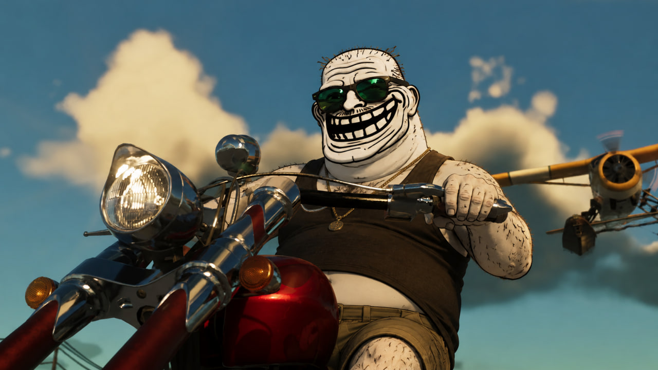 Troll Uncle portrait